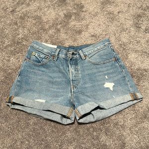 Levi High Waisted Shorts, Size 26, like new